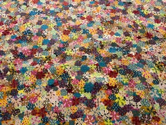 Power Flower Multicoloured Wool Rug by Jan Kath
