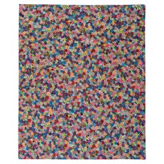 Power Flower Multicoloured Wool Rug by Jan Kath