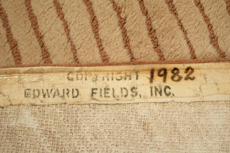 Vintage Edward Fields Carpet after a Design by Marion V. Dorn For Sale