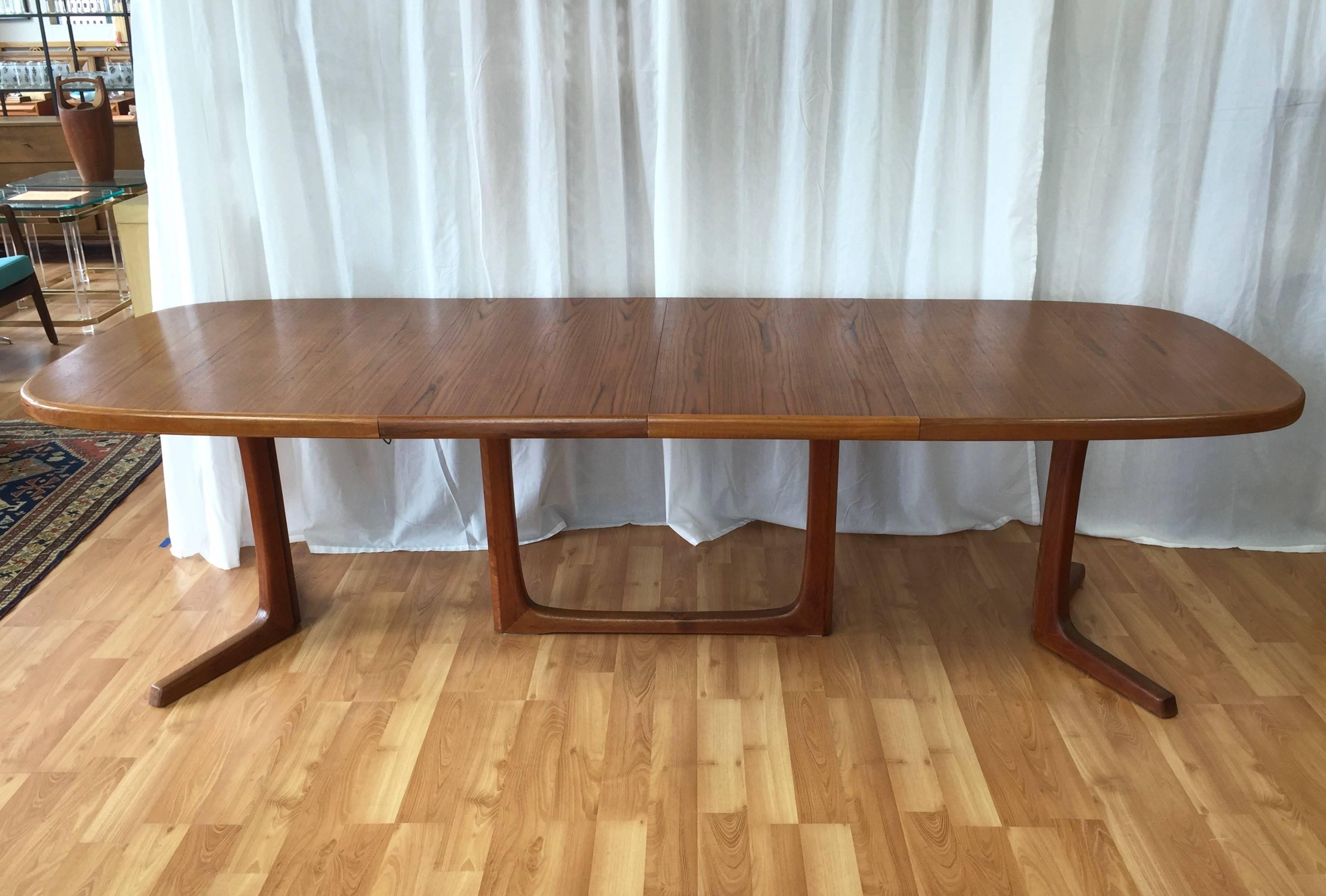 Danish Niels Moller Teak Dining Table with Leaves