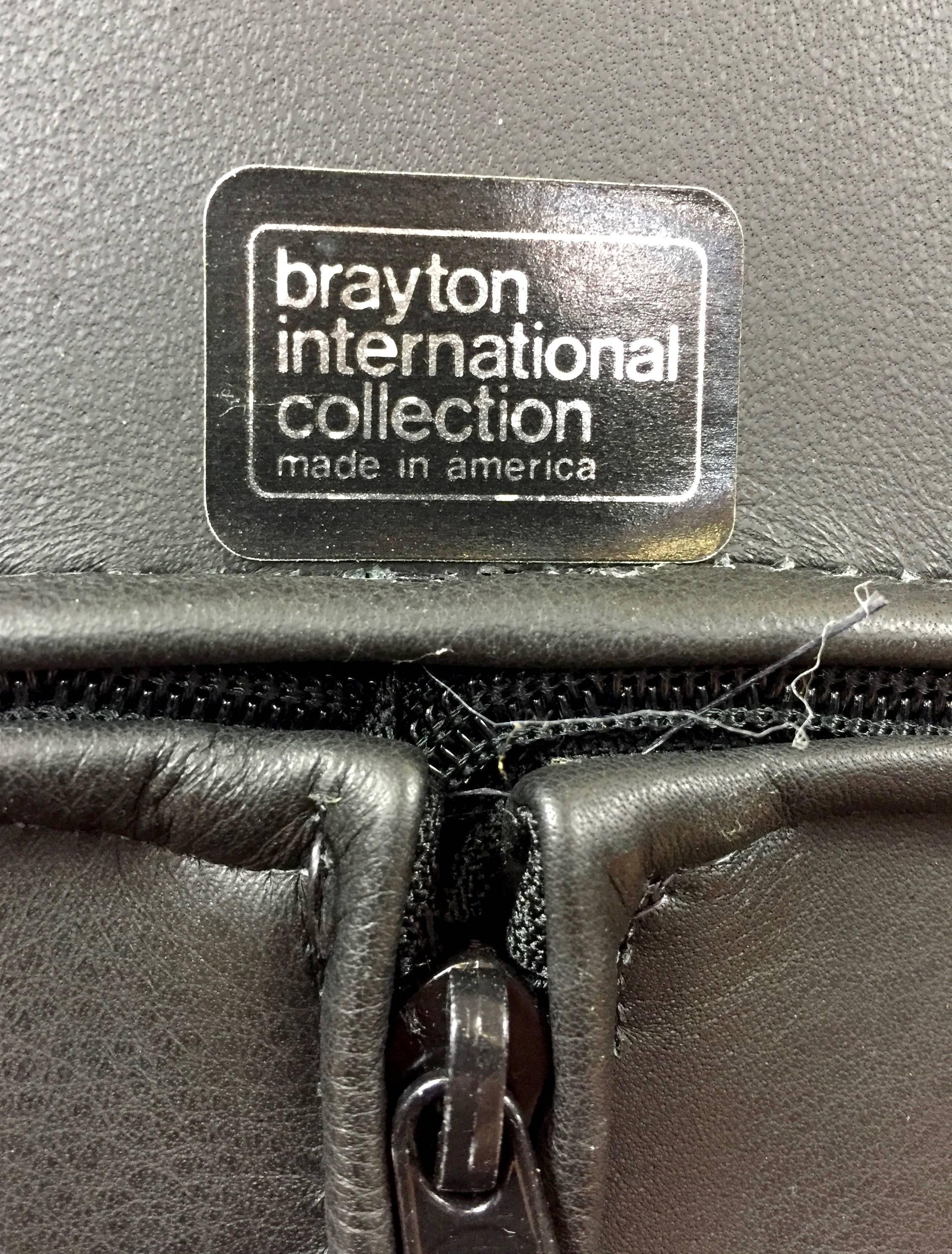 Metal Rare Set of Four Steve Leonard Dining Chairs for Brayton International