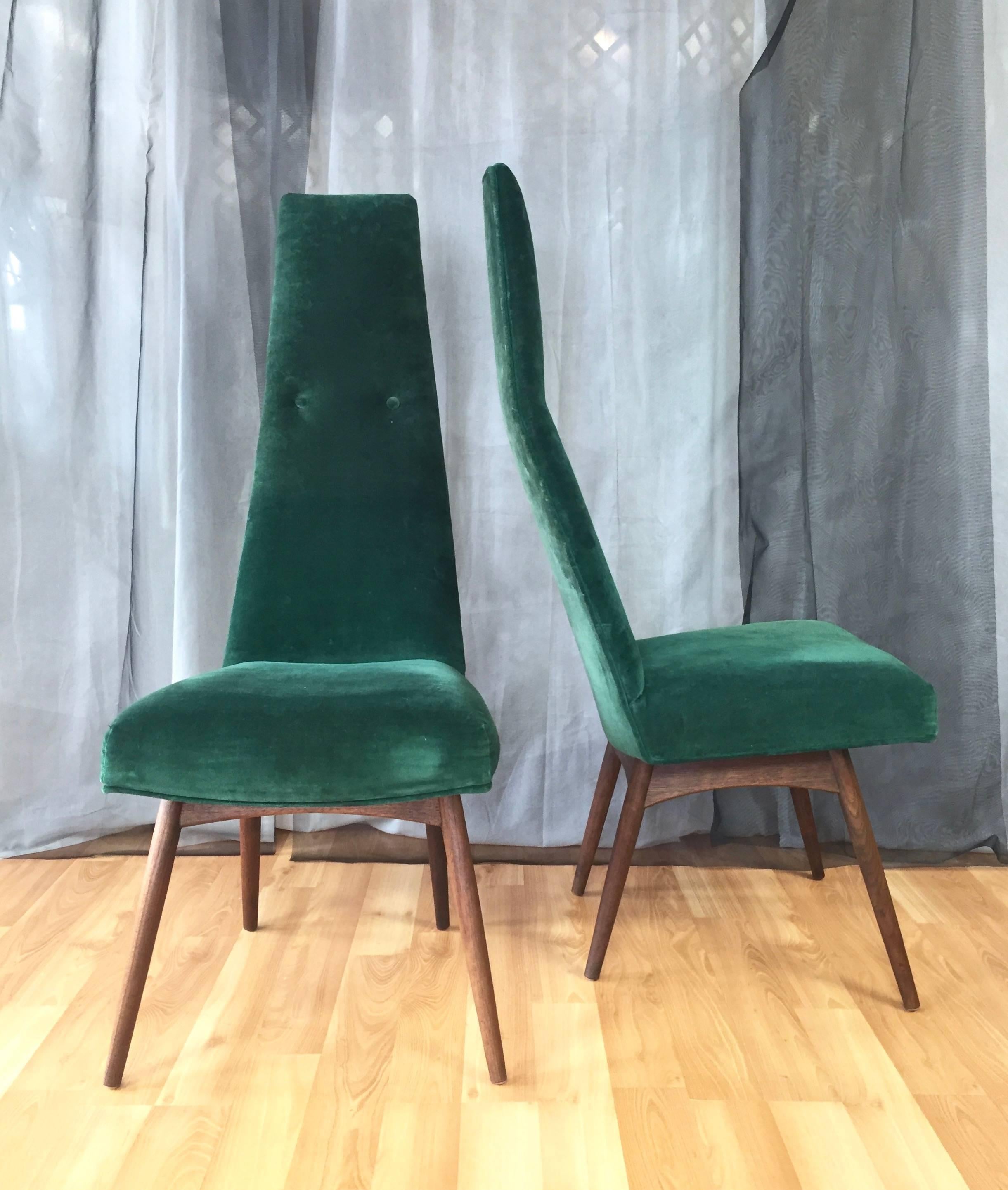 Mid-Century Modern Set of Six Adrian Pearsall Dining Chairs for Craft Associates **Saturday Sale