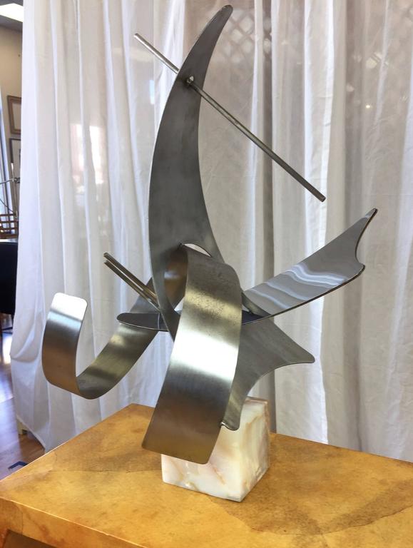 Monumental Abstract Steel Sculpture by Curtis Jeré For Sale at 1stDibs