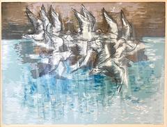 Guy Maccoy “Rain Storm” Serigraph, Signed