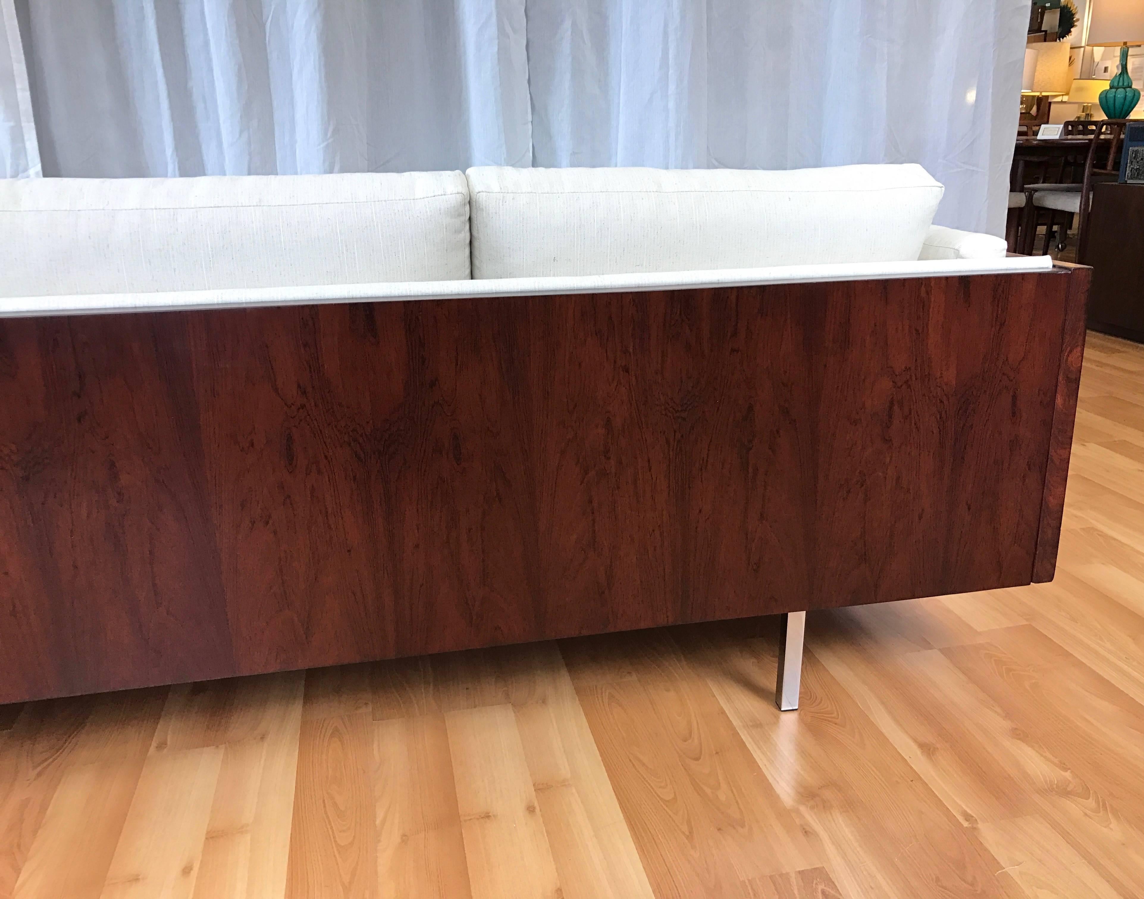 Danish Rare Komfort of Denmark Rosewood Case Sofa
