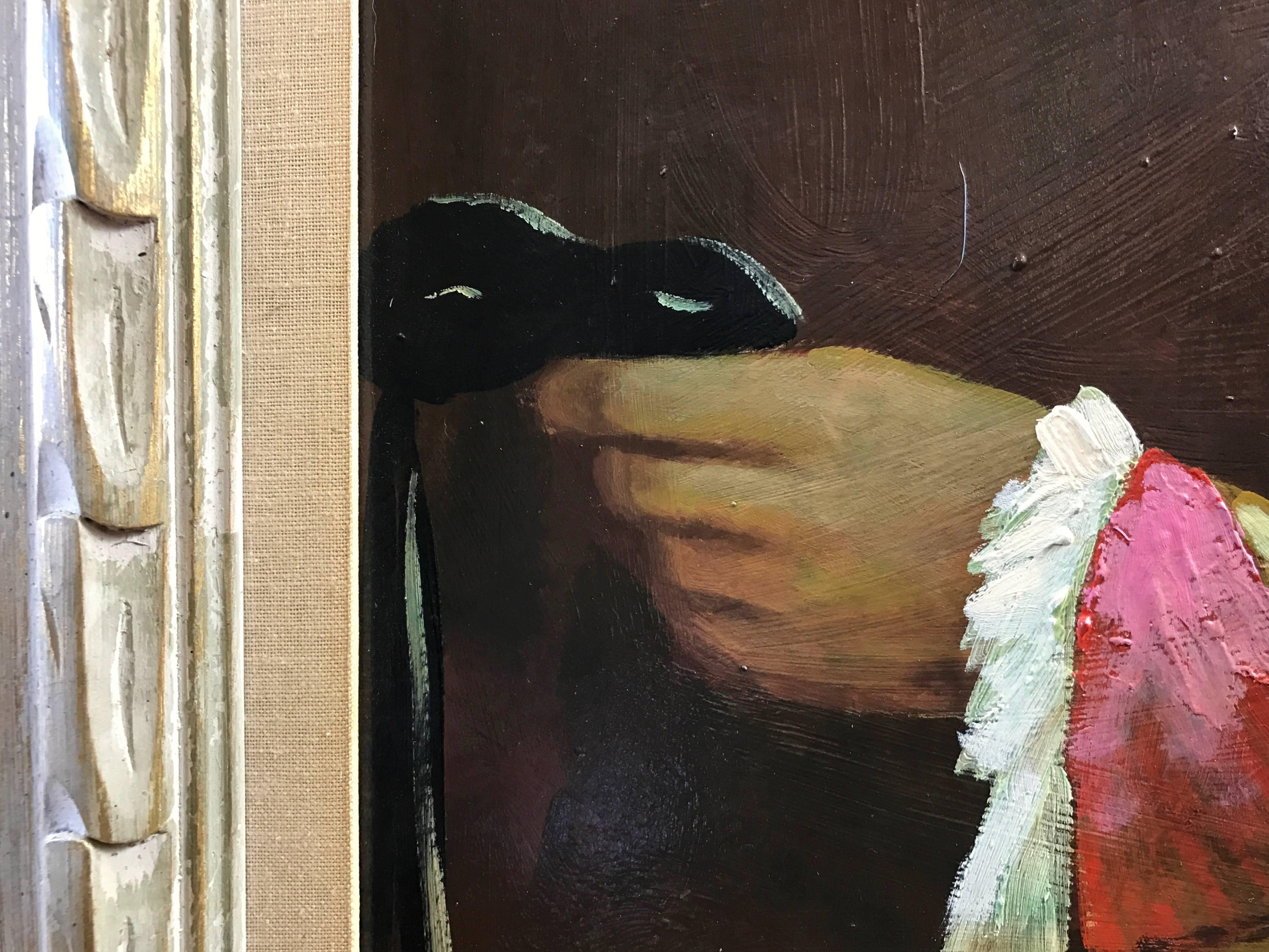 American Harold Stephenson 'Aka “Abruzzi”' Harlequin Oil Painting
