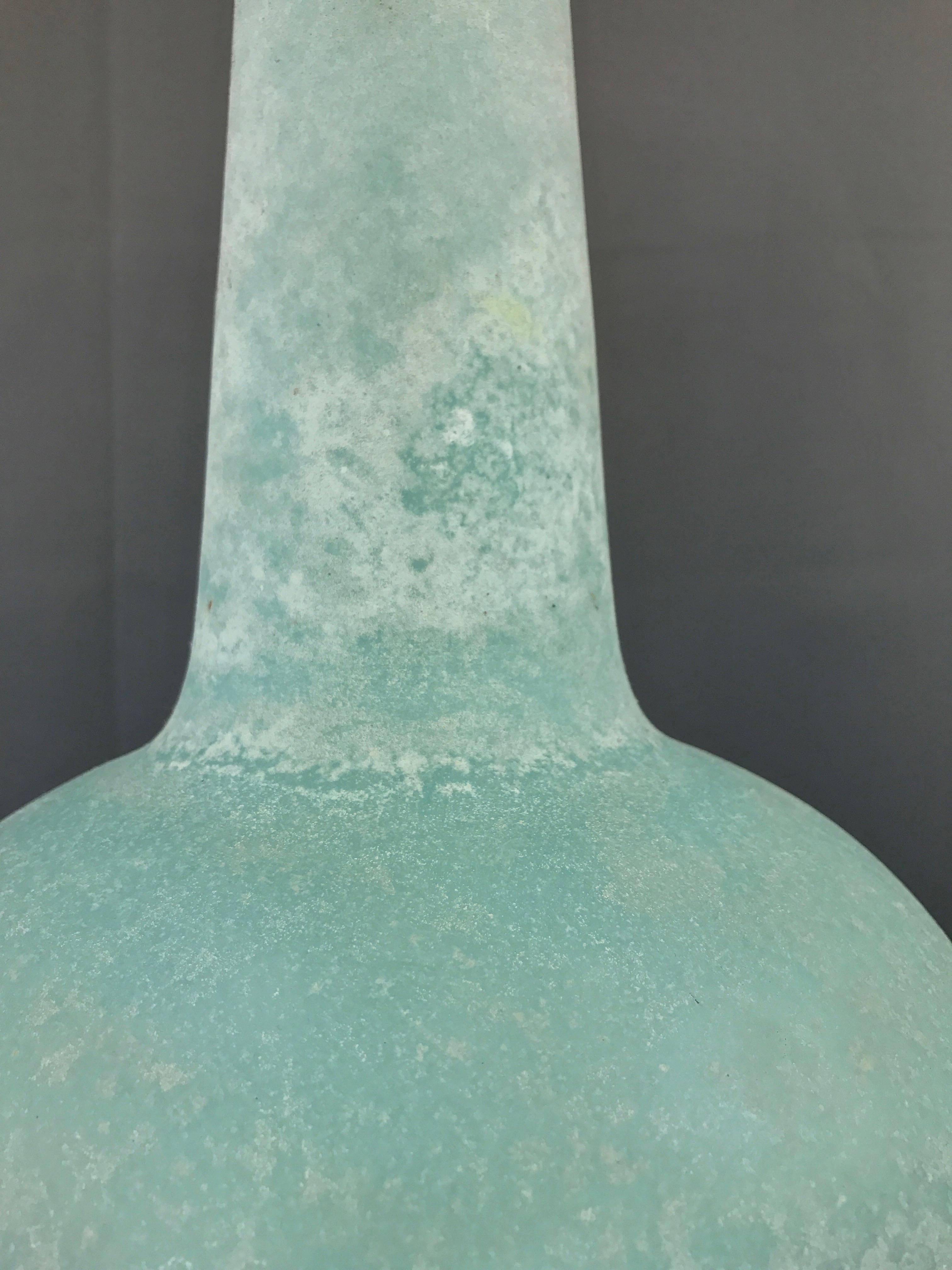 cenedese glass vase