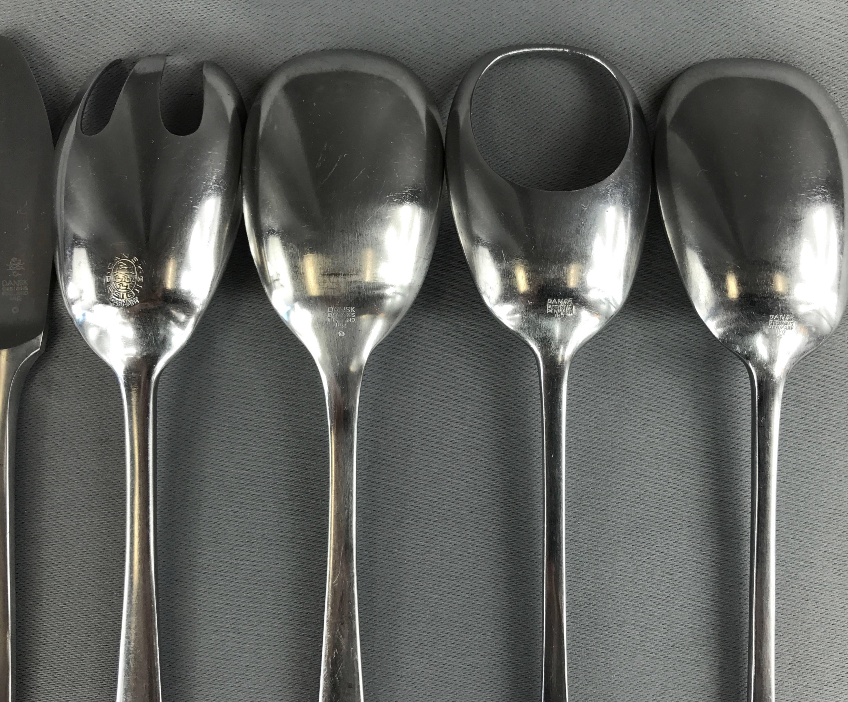 Jens Quistgaard for Dansk “Variation V” Flatware Service for Ten 1