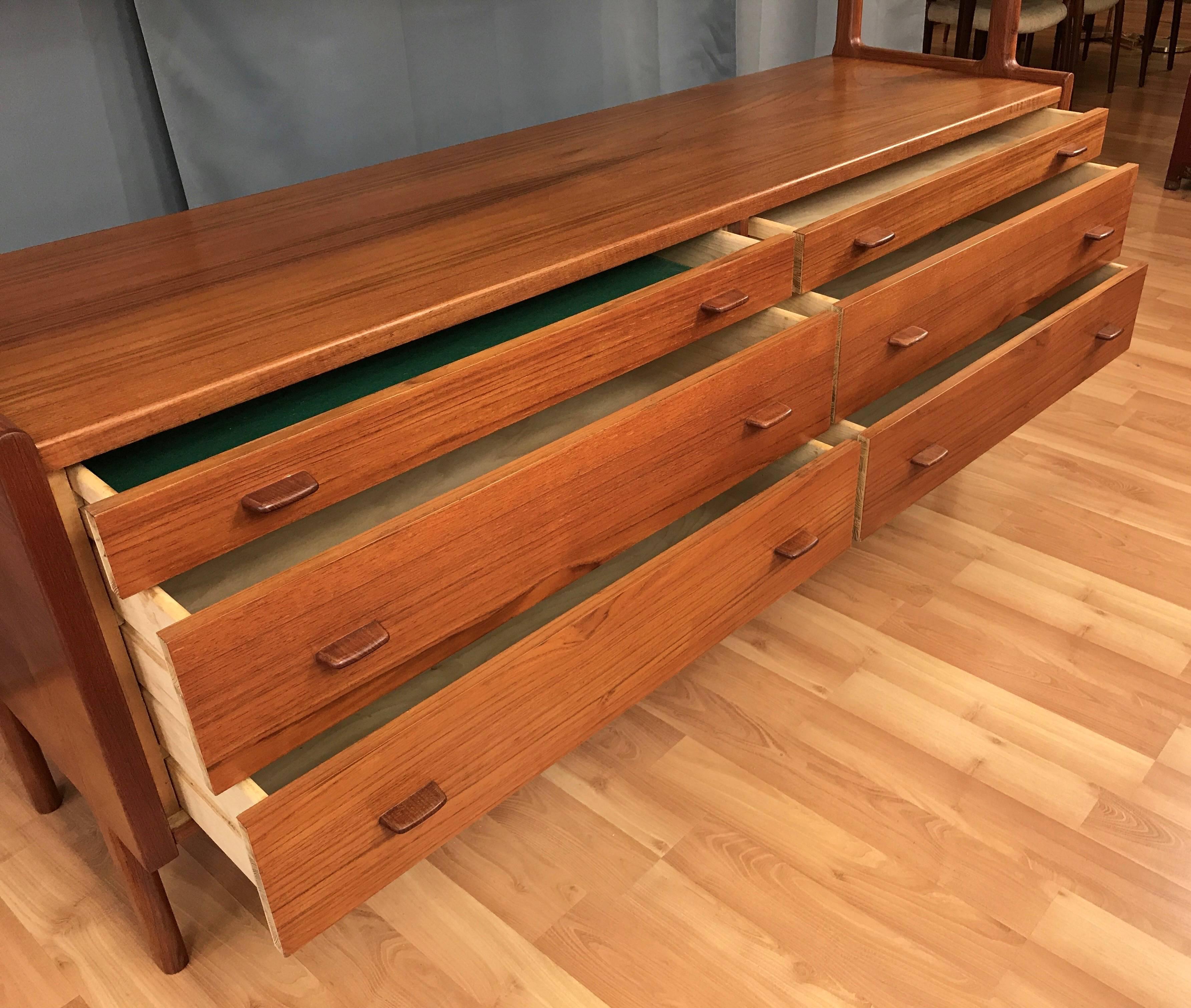 Wood Hans Wegner for Ry Møbler “Model 20” Teak Sideboard