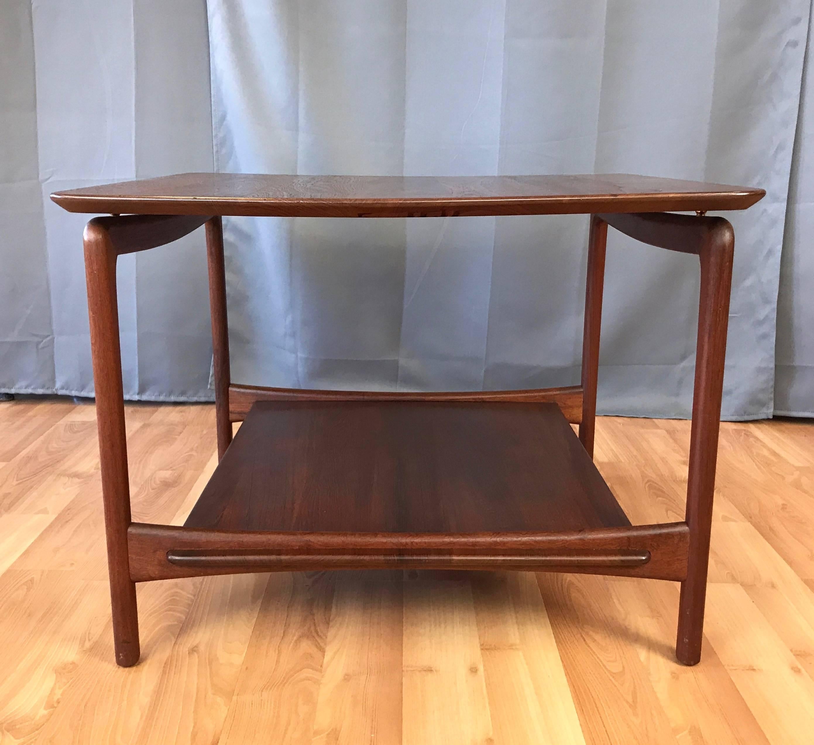 Danish Peter Hvidt & Orla Mølgaard-Nielsen for France & Daverkosen Teak Side Table