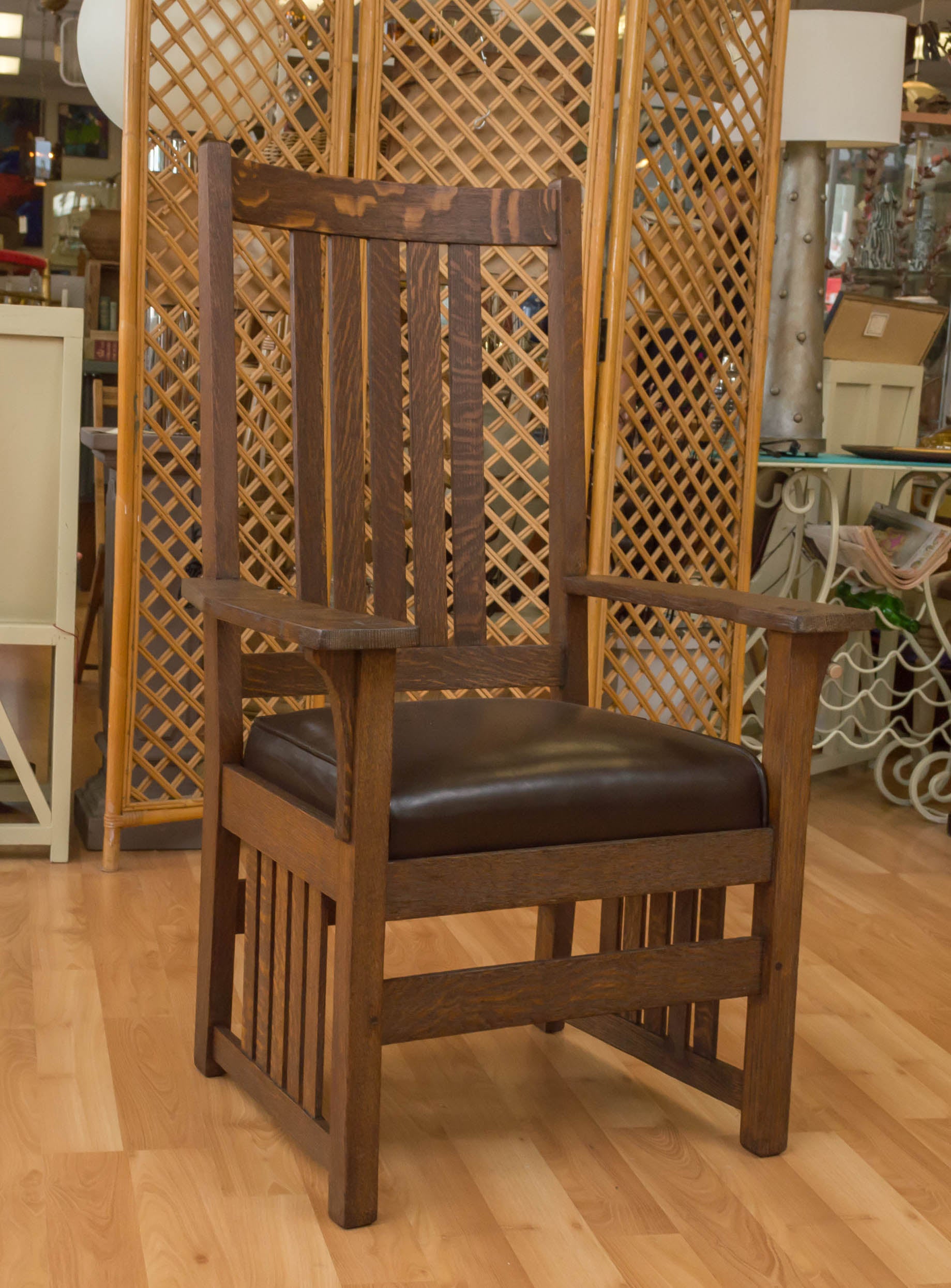 L. and J.G. Stickley Armchair at 1stDibs
