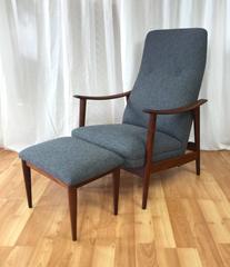 Westnofa Adjustable Lounge Chair and Ottoman