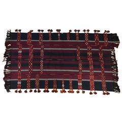 Vintage Bedouin Ceremonial Wool Camel Cover from the Upper Galilee 7