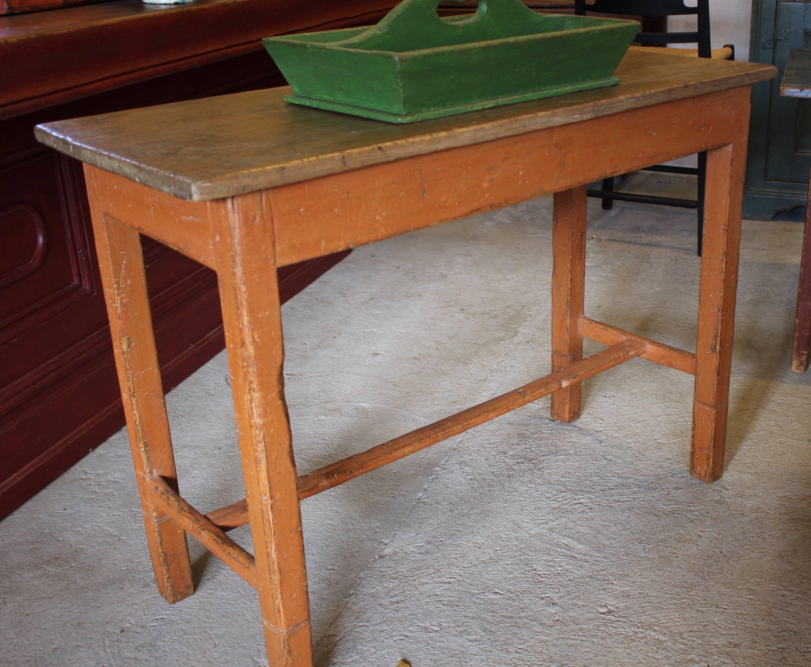 Canadian Farm Kitchen Work Table For Sale