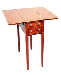 Antique Georgian Satinwood Baby Pembroke Table