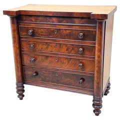 Regency Mahogany Miniature Childs Chest Of Drawers