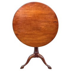 Georgian Mahogany 18th Century Tripod Table
