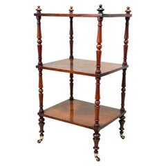 Kleine Etagere aus Rosenholz aus der Mitte des 19. Jahrhunderts