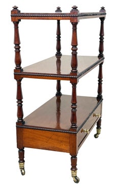 Superb Quality Regency Mahogany Étagère Whatnot, Early 19th Century