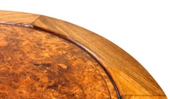 Oriental Hardwood 19th Century Circular Coffee Table, Chinese Export