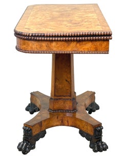 Early 19th Century Pollard Oak Tea Table, Regency Period English