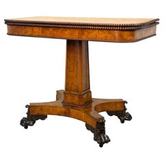Early 19th Century Pollard Oak Tea Table, Regency Period English