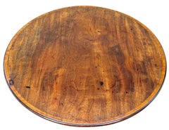 Exceptional George III Mahogany Circular Lamp Table, Late 18th Century