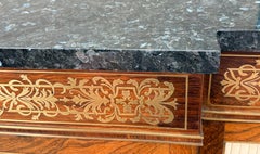 Superb Quality Regency Rosewood Breakfront Side Cabinet, Early 19th Century