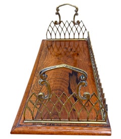 Regency Rosewood & Ormolu Book Carrier, Early 19th Century