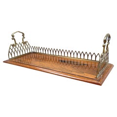 Regency Rosewood & Ormolu Book Carrier, Early 19th Century