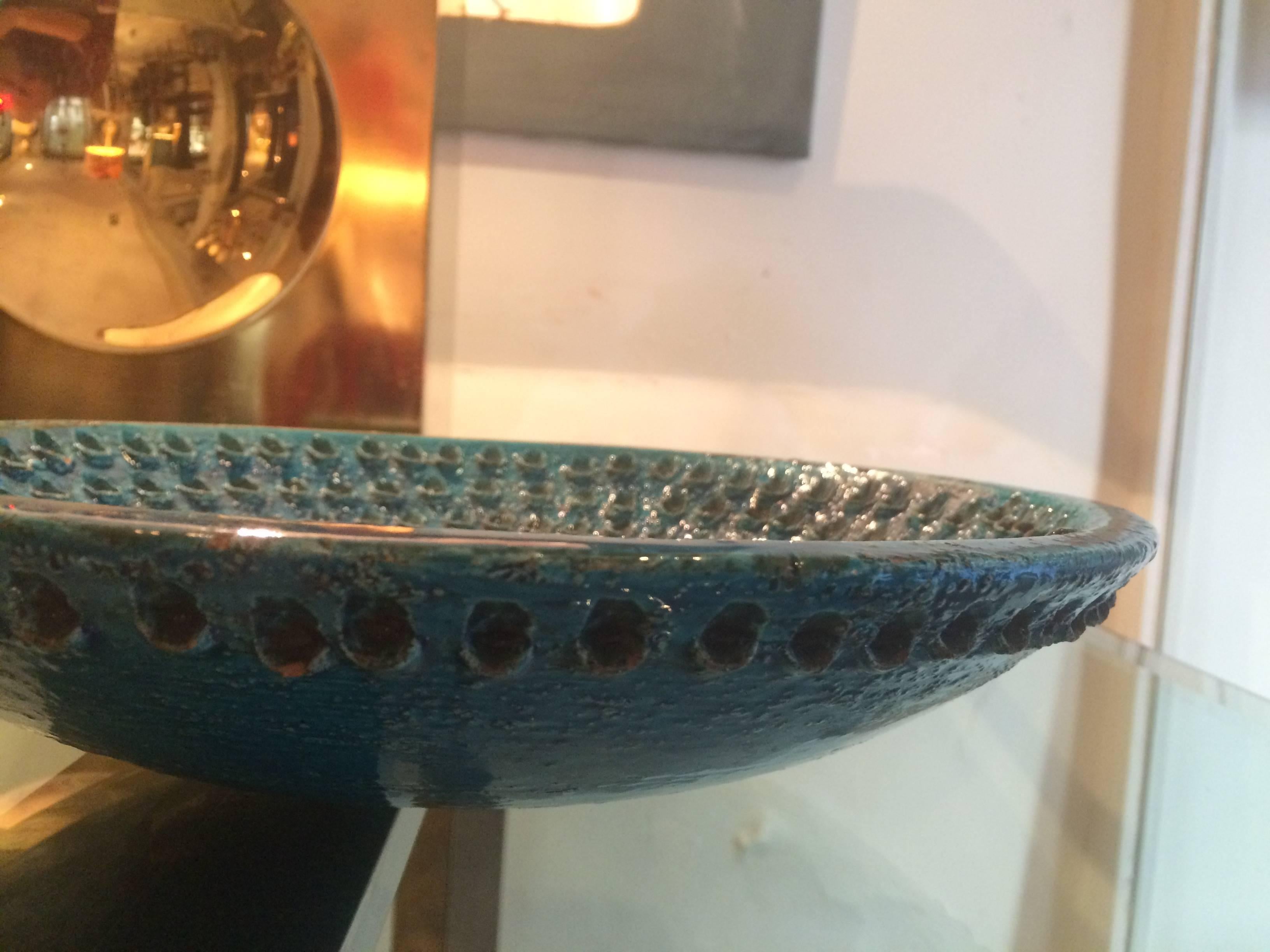 Bowl by Aldo Londi for Bitossi In Good Condition In Madrid, Madrid