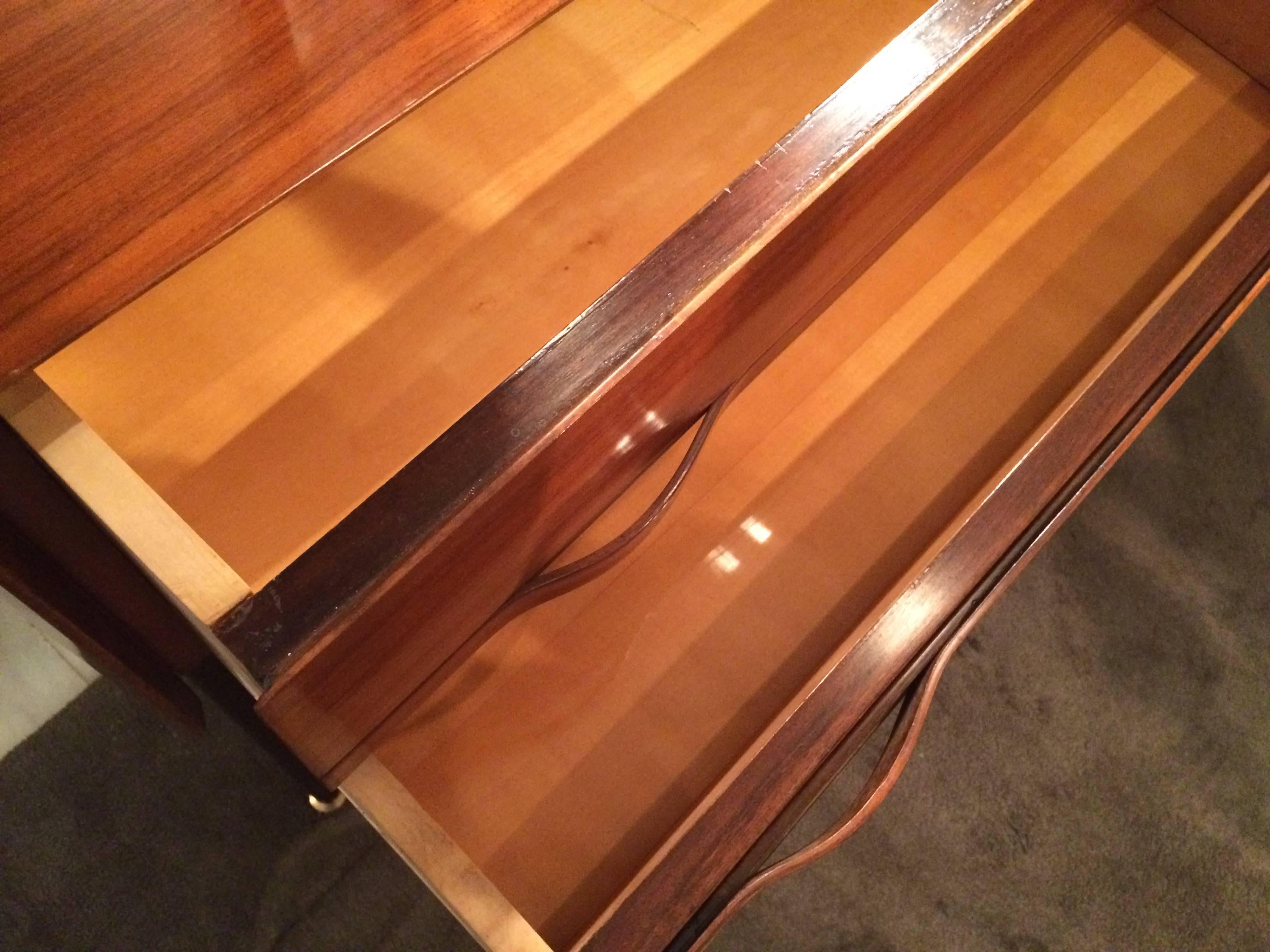 Large Four Drawers Console Table 2