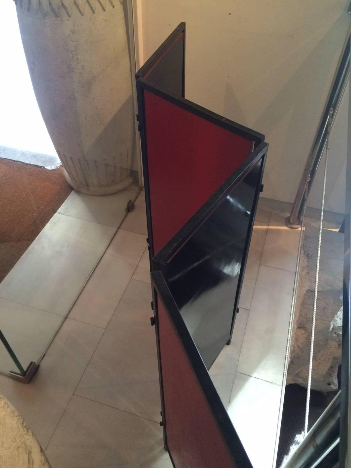 Black Lacquered Screen For Sale 3