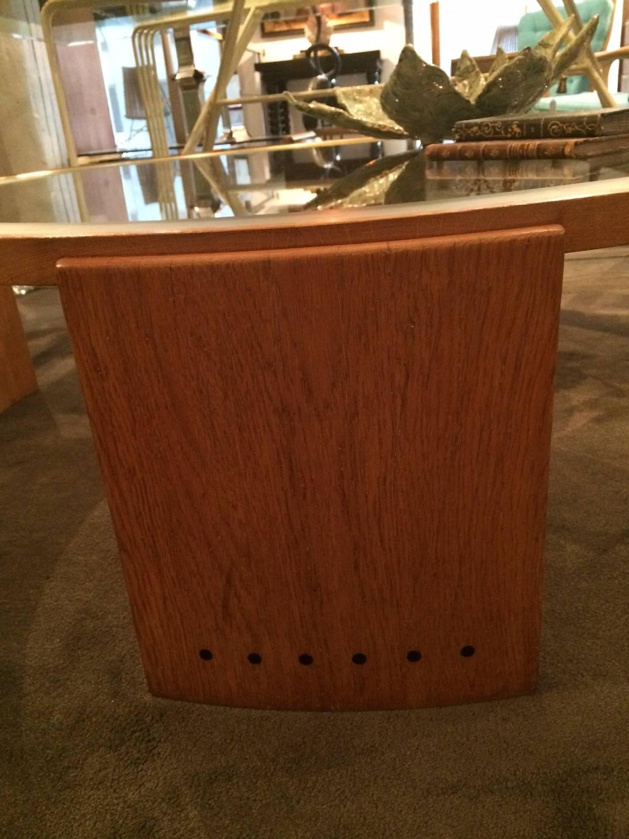 Brass Art Deco Round Coffee Table