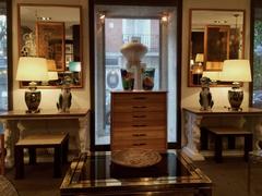 Pair of ceramic dogs