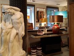 Red Chinese Style Table Lamp