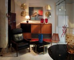 Wingback Leather Armchair