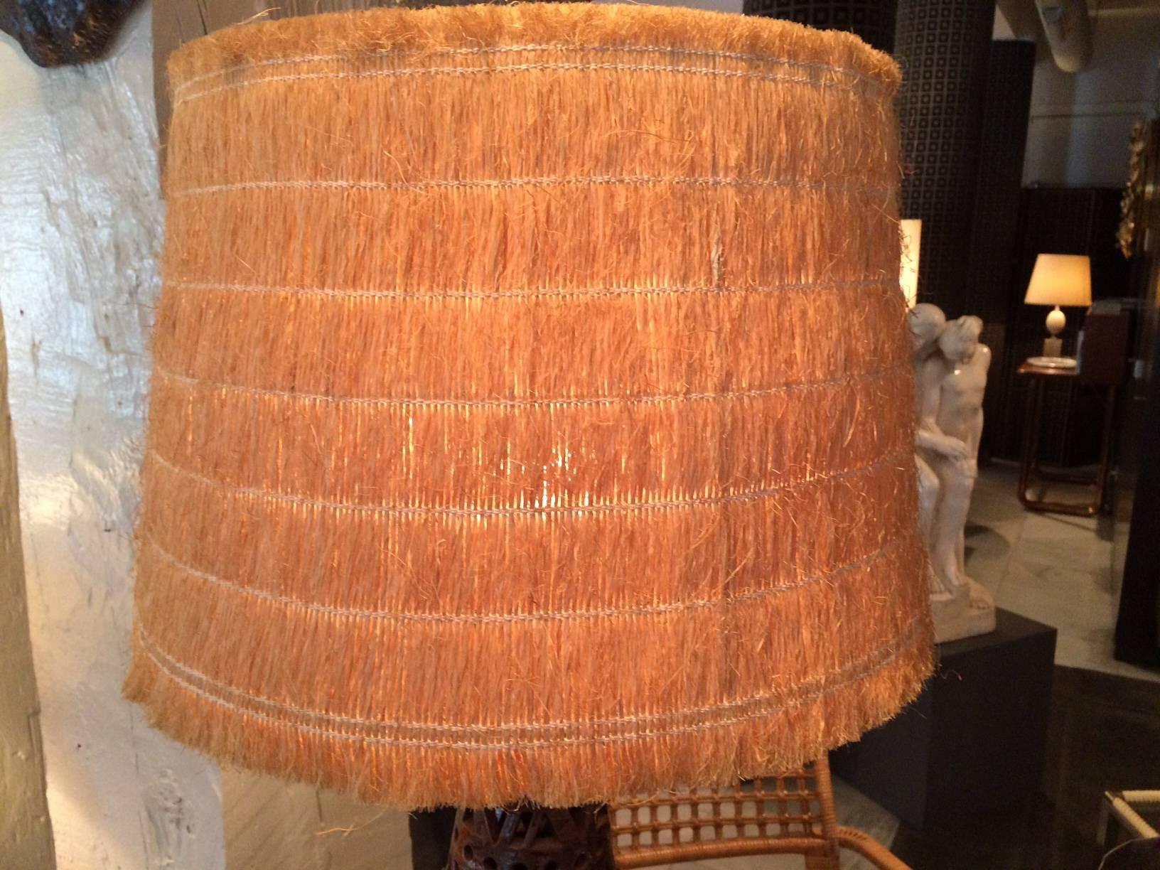 Ceramic Table Lamp Attributed to Raphaël Giarrusso For Sale 1