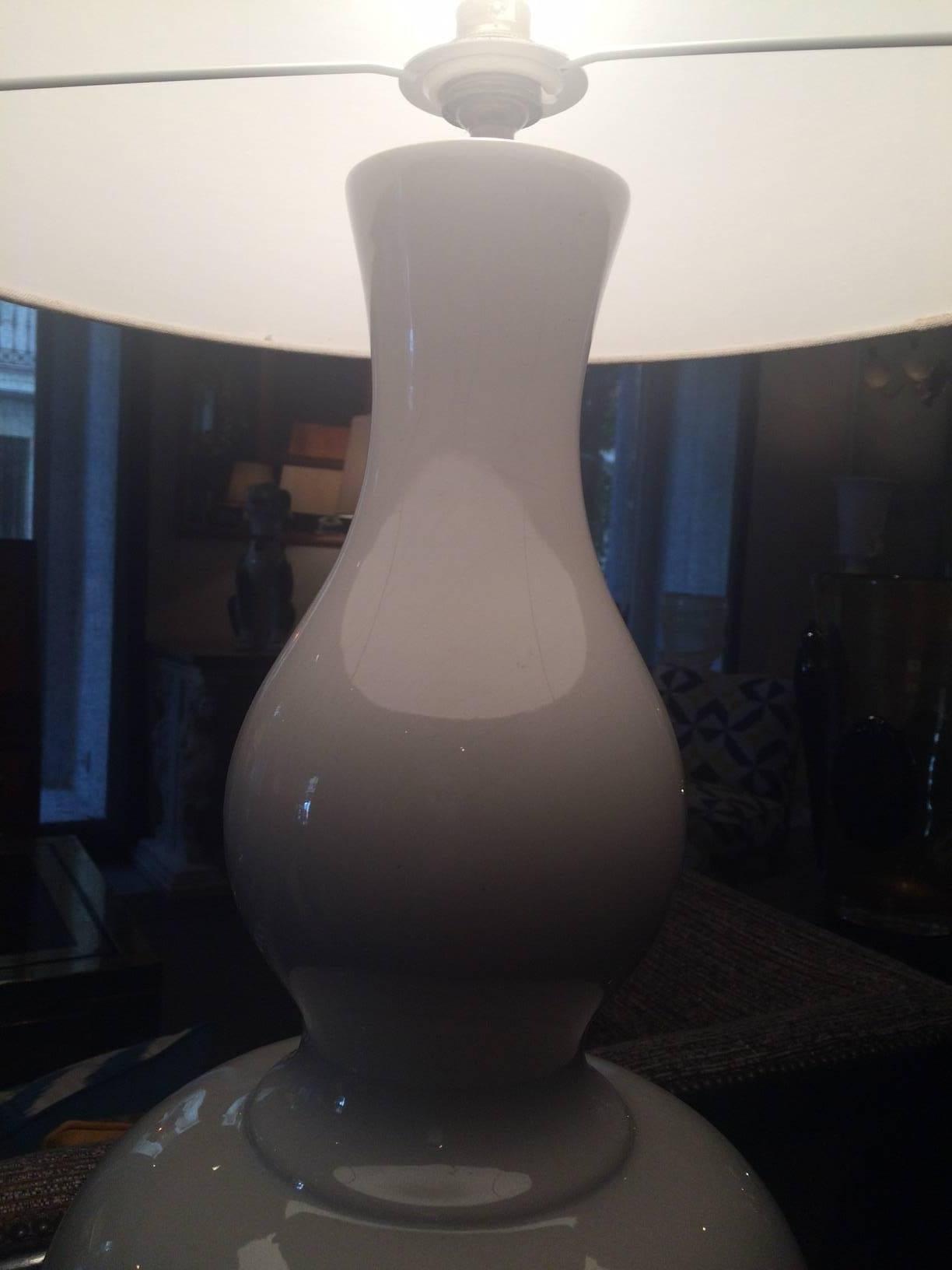 Large Porcelain Table Lamp 2