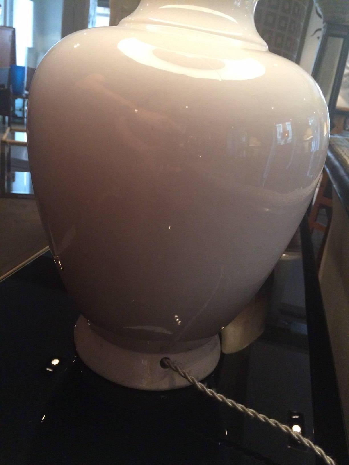 Large Porcelain Table Lamp 3
