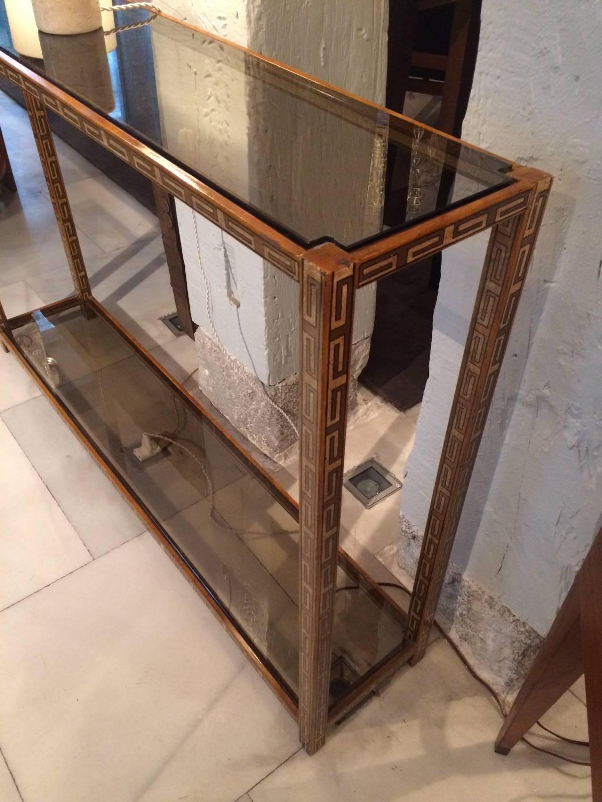 Spanish Console Table by Pierre Lottier For Sale