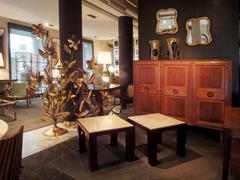 Large Floor-Lamps in the Shape of Plants by H. Fernandez