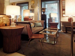 Pair of Table Lamps in the Shape of Corn-Cobs