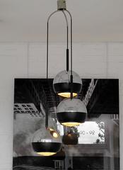 Three-Light Pendant Chandelier by Stilnovo