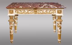 Spectacular Pair of Neapolitan Consoles, circa 1810