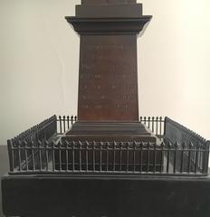 Obelisk in Patinated Bronze, First Half of the 19th Century