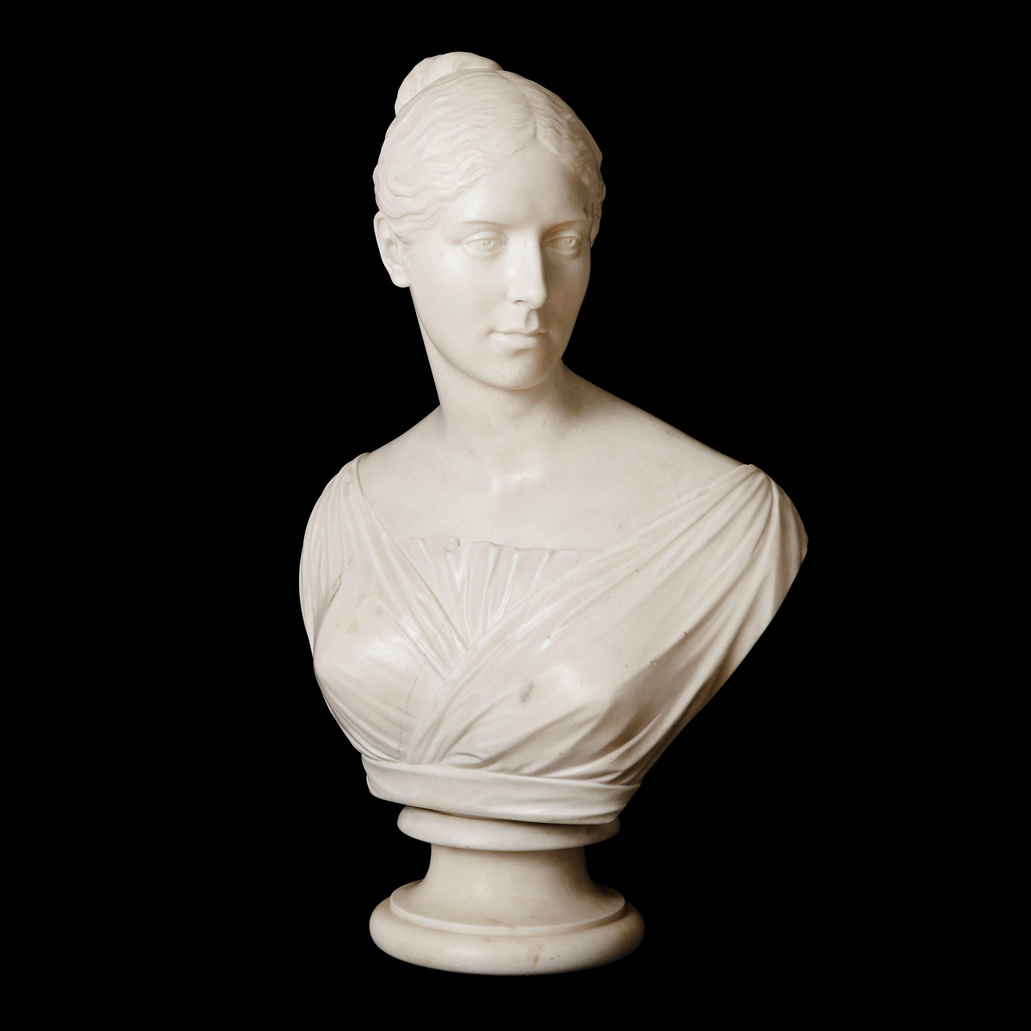 victorian female bust