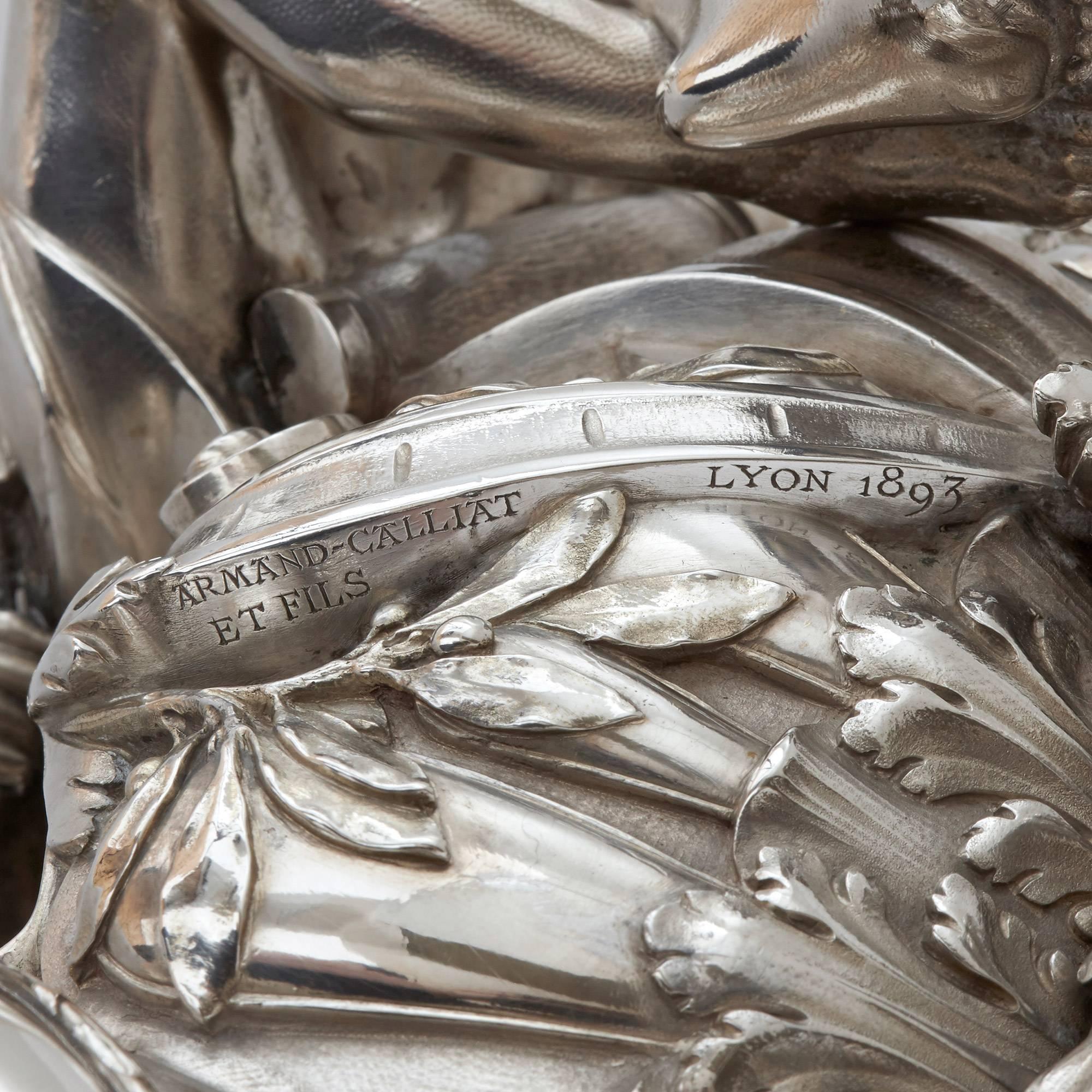Solid Silver Centrepiece by Armand-Calliat et Fils 1