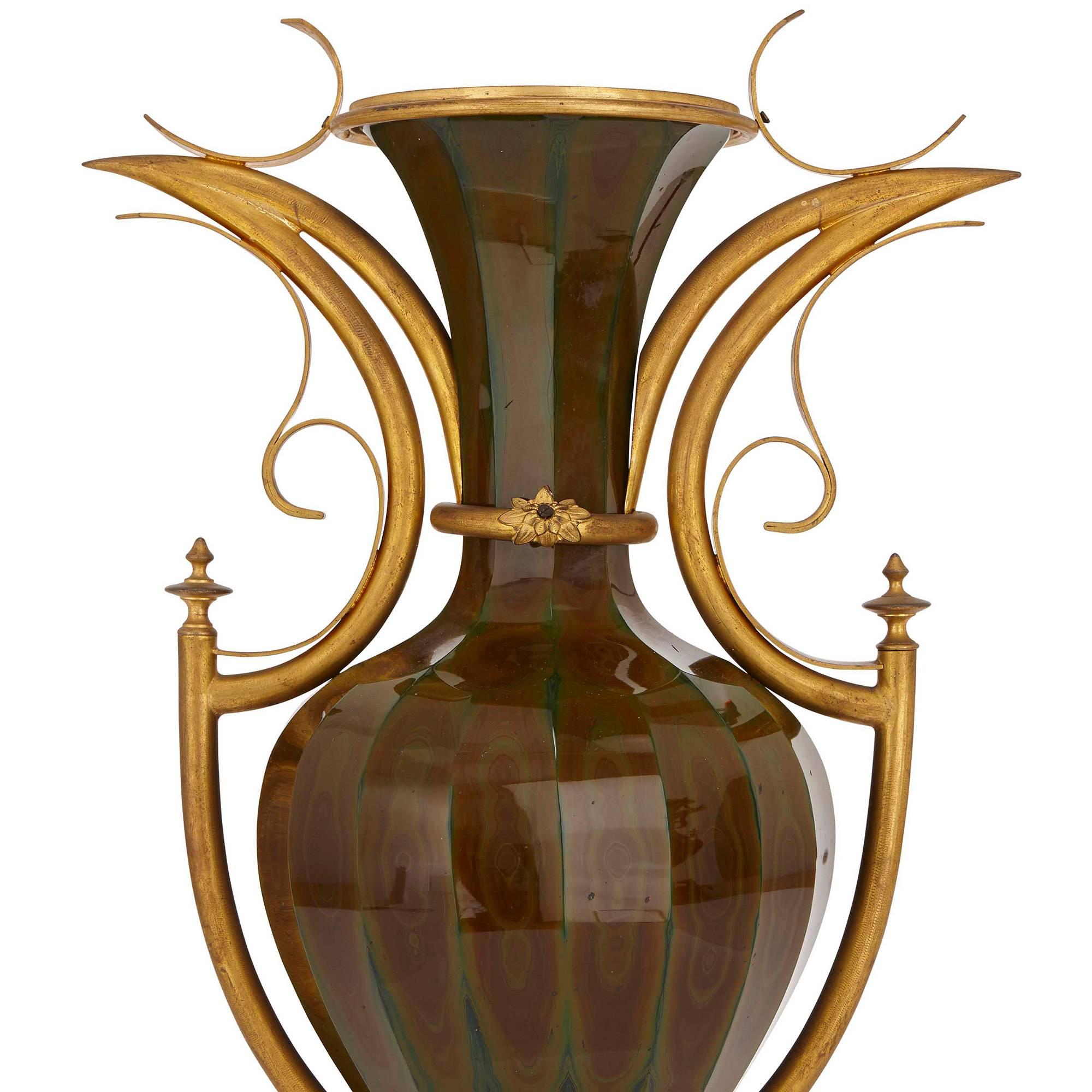 antique vases glass