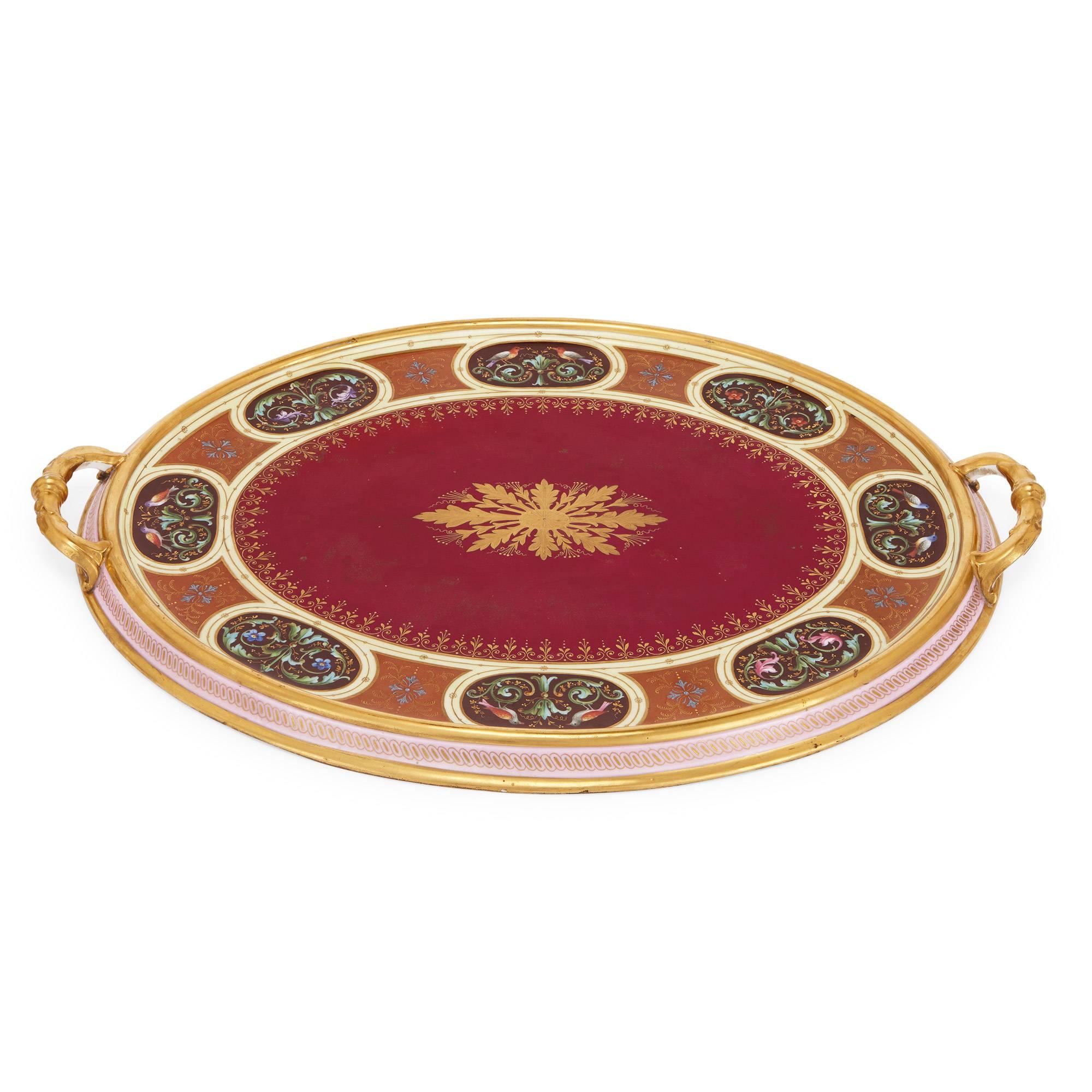 19th Century Antique 25-Piece Royal Vienna Porcelain Service